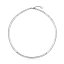 Collar corto Lineargent con circonitas en centro